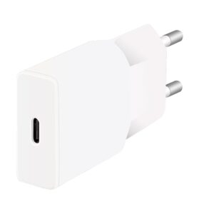 Caricatore Alimentatore GaN USB-C™ (PD) da Muro 20W Bianco