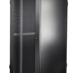 Armadio Rack NextGen 19'' 800x800 42U Porta Pan.Posteriore Grigliati Nero