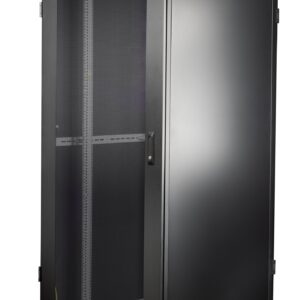 Armadio Rack NextGen 19'' 800x800 42U Porta Pan.Posteriore Grigliati Nero