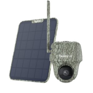 Telecamera da Esterno con Batteria/Pannello Solare 4K 8MP UHD IP64, Serie G450