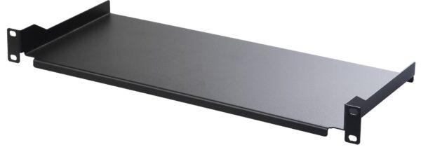 Mensola per Rack 19'' 200 mm 1U Nera 2 punti