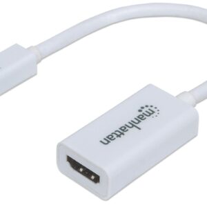 Adattatore Mini DisplayPort a HDMI Passivo Bianco