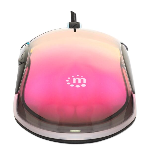 Mouse Ottico USB 12800 dpi LED RGB Multicolor - immagine 9