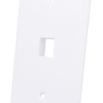 Placca Porta Frutti 1 Posto Mod.503 Bianco