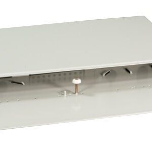 Box Ottico Versione Scorrevole 1U Senza Pannello Frontale Grigio