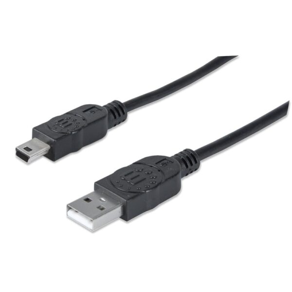 Cavo USB 2.0 OTG A maschio/Mini B maschio 1,8 mt
