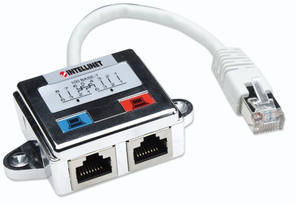 Sdoppiatore di Cavo di rete UTP/FTP Cat. 5E Cable economizer