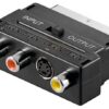 Adattatore Scart SVHS RCA Audio Video