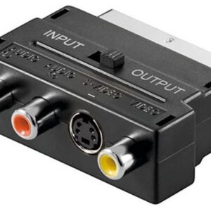 Adattatore Scart SVHS RCA Audio Video