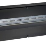 Contenitore Guida DIN 3U per Armadi 19'' Nero