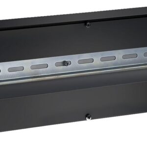 Contenitore Guida DIN 3U per Armadi 19'' Nero
