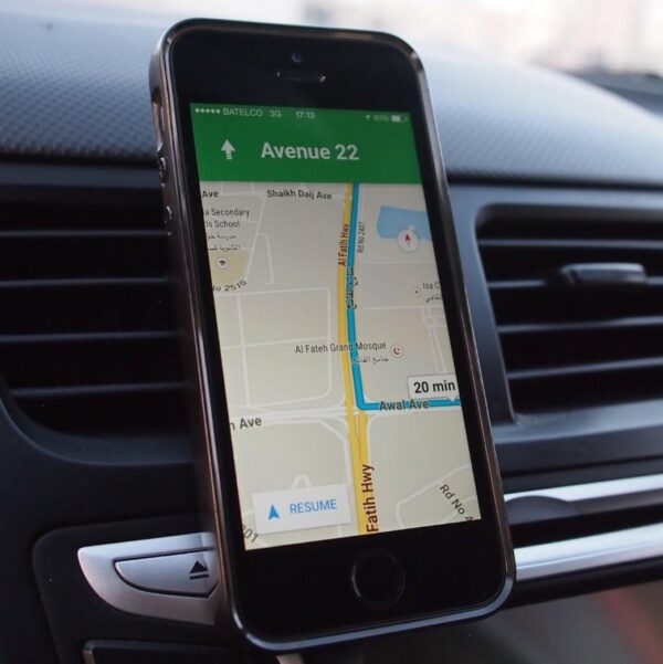Supporto Magnetico da Auto per Smartphone e Tablet Nero - immagine 9