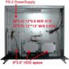 Chassis Industriale da Rack 19'' 3U Ultra Compatto Nero - immagine 4