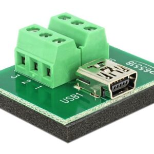 Adattatore Mini USB Femmina Terminal Block 6 pin