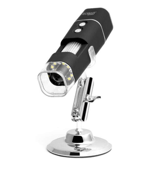 Microscopio WiFi FullHD Ingrandimento 1000x 8LED, TX-158