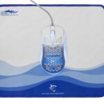 Mouse Ottico USB 7200dpi a 6 Tasti RGB con Tappetino Mousepad 30x25
