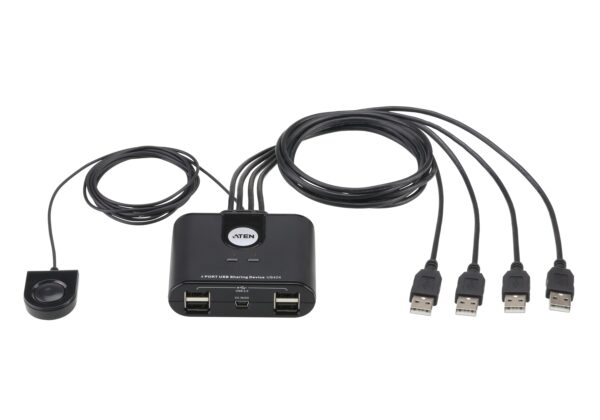 Switch di Condivisione Periferiche USB 2.0 a 4x4 porte, US424