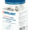 Confezione 50 Plug RJ45 STP per Cavo Rigido Flessibile Cat.6A STP