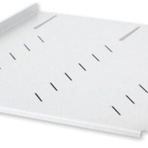 Mensola per Rack 19'' 470 mm 1U Grigia 4 punti