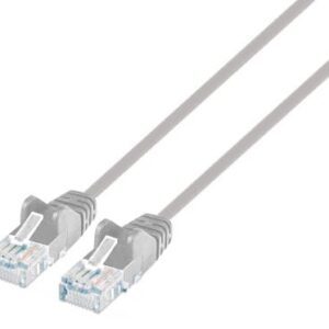 Cavo patch di rete Cat6 UTP Slim  1,5 m grigio