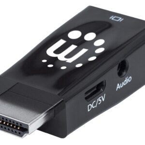 Micro Convertitore HDMI a VGA con Audio