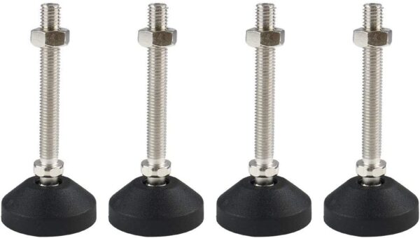 Kit 4 Piedi di Livellamento per Armadi Rack