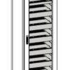 Armadio Rack 19'' 600x600 44U per Audio Video Nero - immagine 5