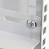 Armadio Rack 19'' a muro 15 unità due sezioni Grigio - immagine 5