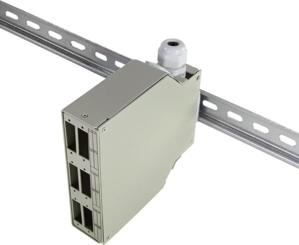 Scatola di Giunzione per Guida Top Hat in Fibra Ottica per Giunti LC o SC - immagine 5