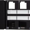 Pannello Patch 48 Posti 1HE Keystone Slim Senza Frutti Nero - immagine 6