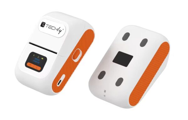 Mini Etichettatrice Stampante Termica Bluetooth C/Display Portatile Ricarica USB-C™ - immagine 5