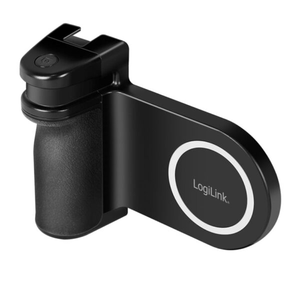 Impugnatura Magnetica per Smartphone con Telecomando Wireless e Luce a 3 Livelli di Luminosità - immagine 5