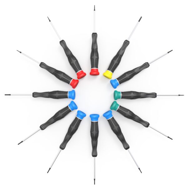 Set 12 Cacciaviti di Precisione Antiscivolo - immagine 5