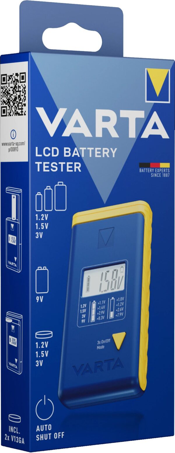 Tester Digitale con LCD Per Batterie - immagine 6