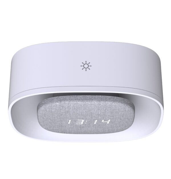 Sveglia Wireless Multifunzione con Luce Notturna Regolabile - immagine 6