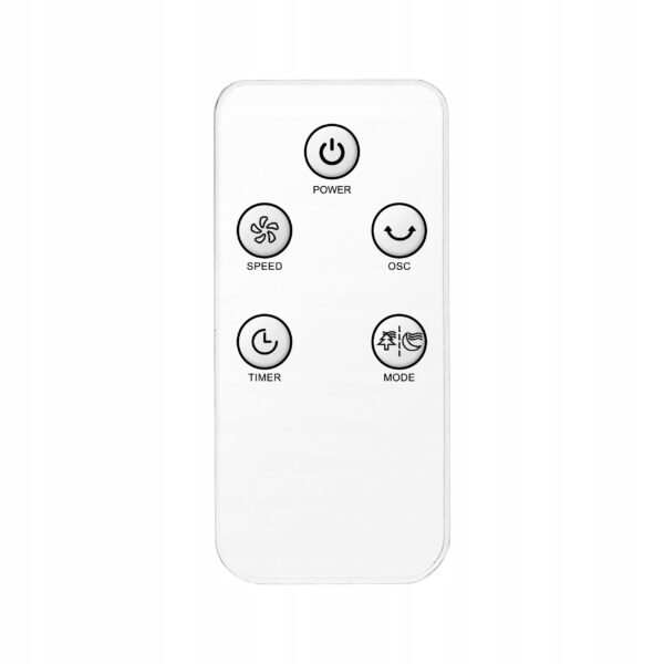 Ventilatore a Torre da Pavimento 36'' 3 Velocità con Telecomando Oscillazione 75° e Timer - immagine 6