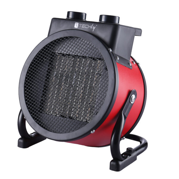 Riscaldatore Ceramico Industriale 2400W con Regolazione Angolo di Soffiaggio Verticale - immagine 5