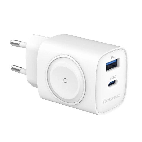 Caricatore Alimentatore GaN 22W da Viaggio Fast Charge USB-A USB-C™ WiGan - immagine 5