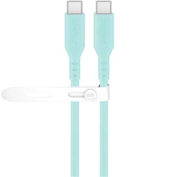 Cavo USB-C™ Maschio/Maschio USB 2.0 in Silicone 1,5 metri Turchese - immagine 5