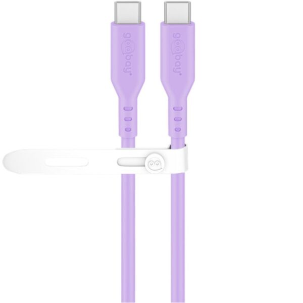 Cavo USB-C™ Maschio/Maschio USB 2.0 in Silicone 1,5 metri Viola - immagine 5