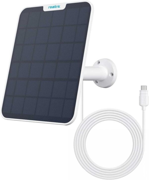 Pannello Solare 6W USB-C™ per Telecamera a Batteria da Esterno, SP2-W - immagine 5