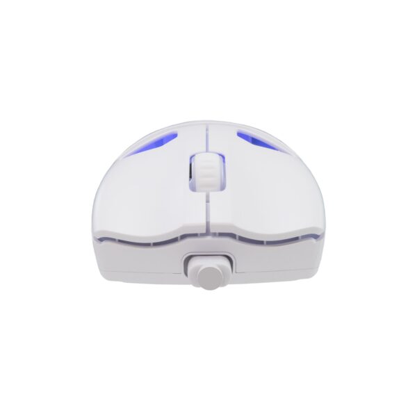 Mouse Ottico Wireless Gaming 24000 Dpi Retroilluminazione DPI LED Bianco, DAGONET-W - immagine 5
