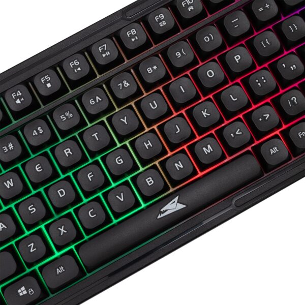Kit Tastiera 101 Tasti e Mouse USB 7200 dpi Nero, ORCA - immagine 5