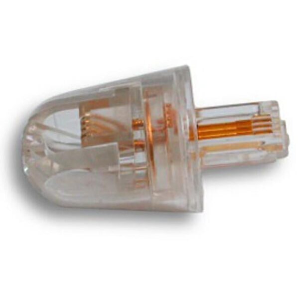 Plug Telefonico RJ11 Maschio 4 Poli 4 Contatti Antiattorcigliamento - immagine 5