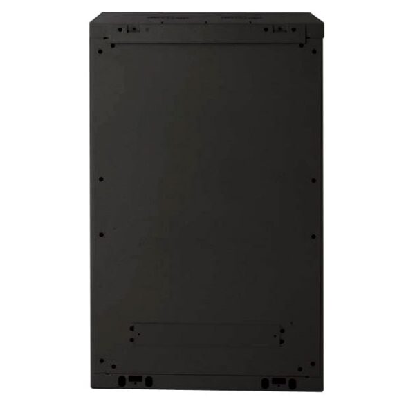 Armadio Rack 19'' a muro 20 unità sezione unica prof. 450mm Nero - immagine 5