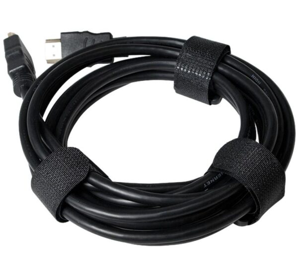 Fascette Fermacavo Nero in Velcro Set da 10 pz - immagine 5