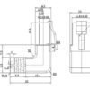 Cavo di rete Patch Connettore Angolato 90° CCA Cat. 5e UTP 5m Bianco - immagine 5