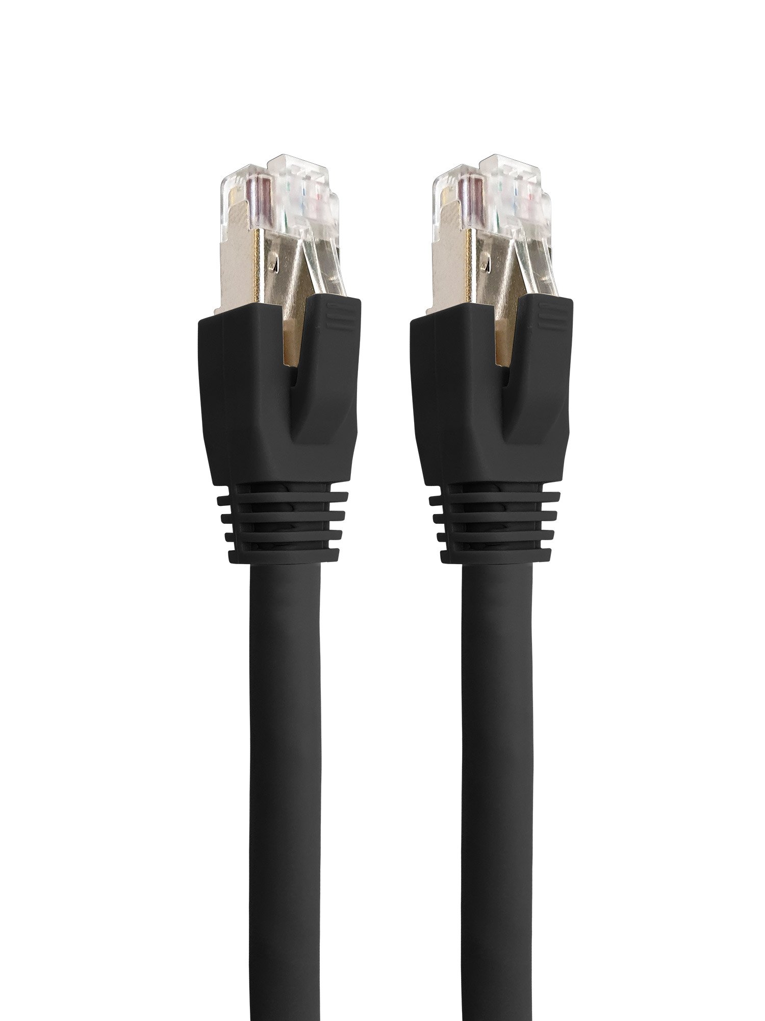 Cavo di rete Patch in rame Cat.8.1 SFTP LSZH 5m Nero - immagine 5