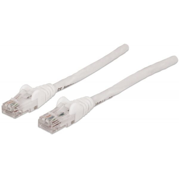 Cavo di rete Patch in Rame Cat. 5e Bianco UTP 15 m - immagine 5