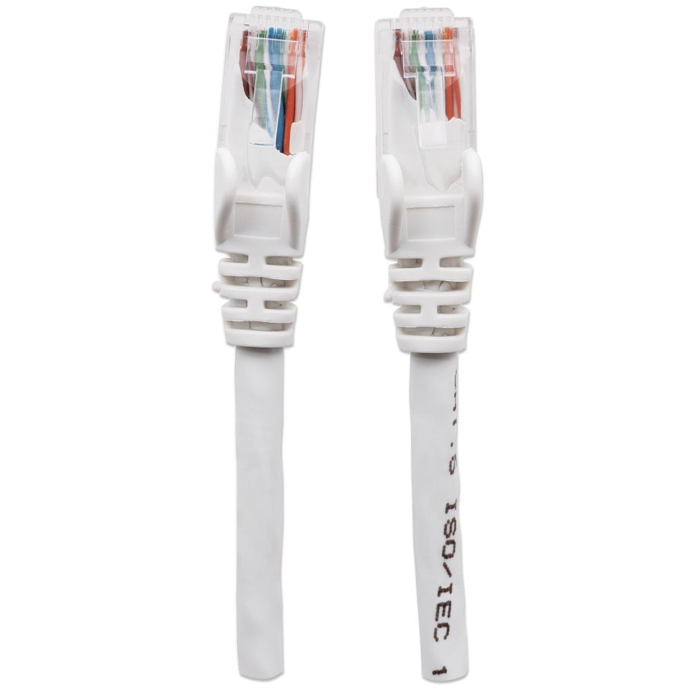 Cavo di rete Patch in Rame Cat. 6A Bianco UTP 10m - immagine 4